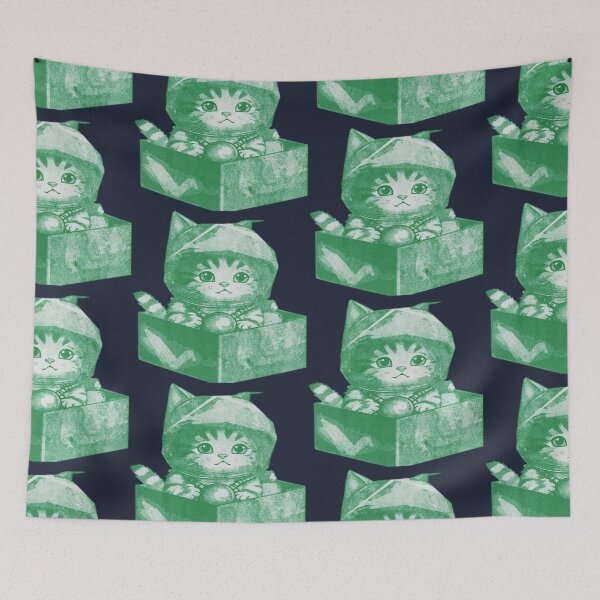 Item preview, Cute Space Cat in Box designed and sold by kinpirks.