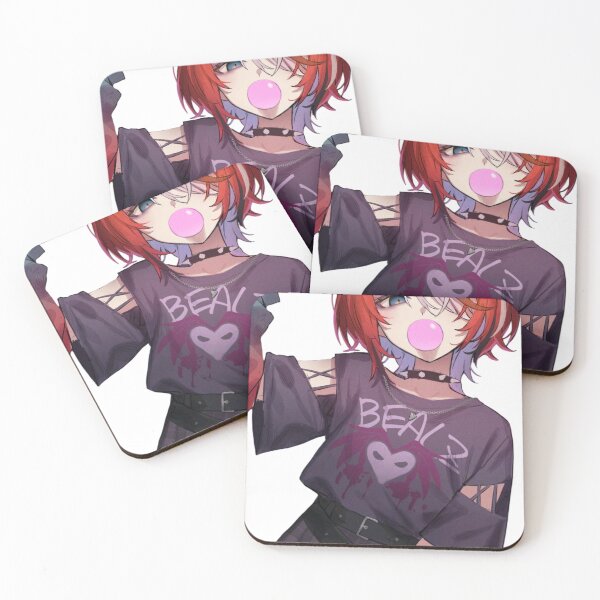 Item preview, Hakos Baelz Blowing Bubblegum Hololive designed and sold by KomiArts.