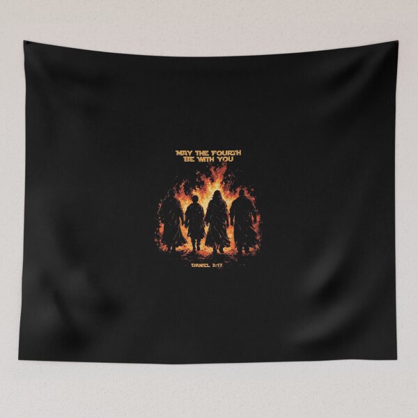Item preview, May The Fourth Be With You Daniel 3 17 designed and sold by WatercolourferS.