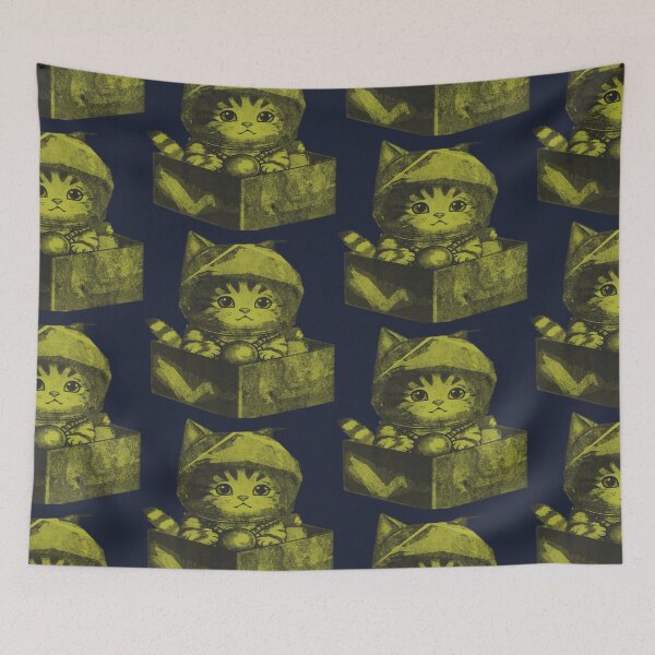 Item preview, Cute Space Cat in Box designed and sold by kinpirks.