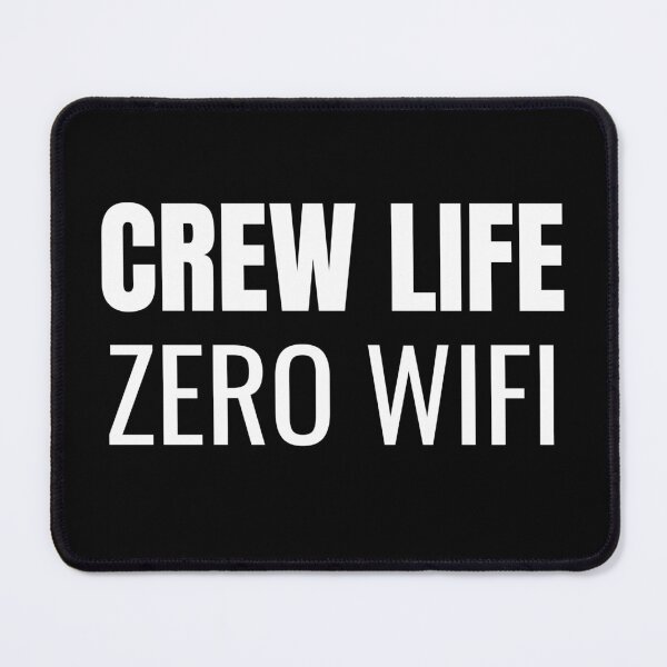 Item preview, Crew Life Zero Wifi (White) designed and sold by ShipCrewNation.