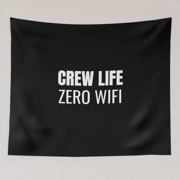 Item preview, Crew Life Zero Wifi (White) designed and sold by ShipCrewNation.