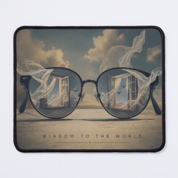 Item preview, Window to the World – Dreamy Surreal Glasses  designed and sold by BlueMile.