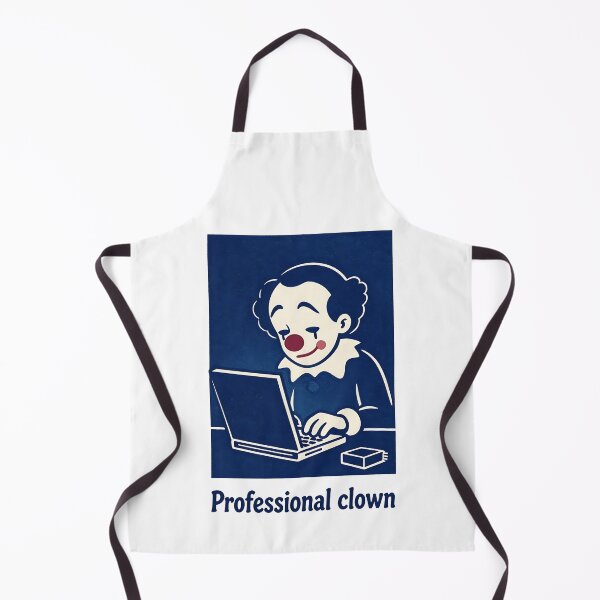 Item preview, Professional Clown Funny Corporate Office Work Meme Retro Art designed and sold by LumePrint.