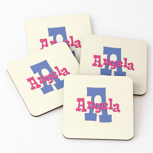 Item preview, A is for Angela, Girl's/Woman's Name and Initial  designed and sold by CharlottePlaceArt.