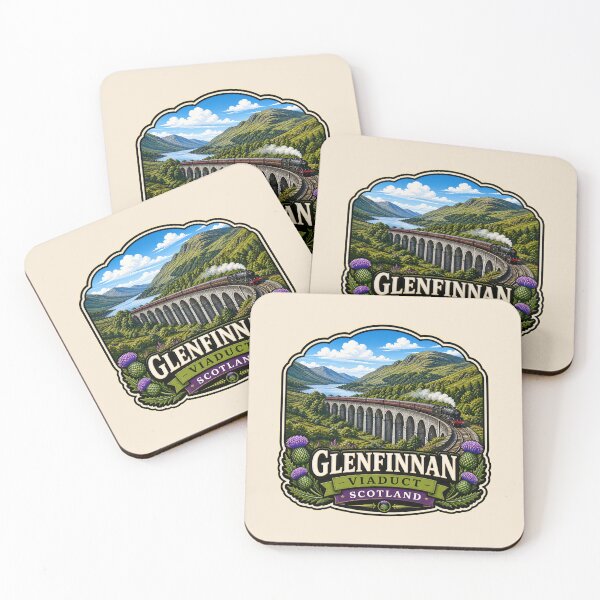 Item preview, Glenfinnan Viaduct, Scotland - Steam Train designed and sold by Myra365Art.