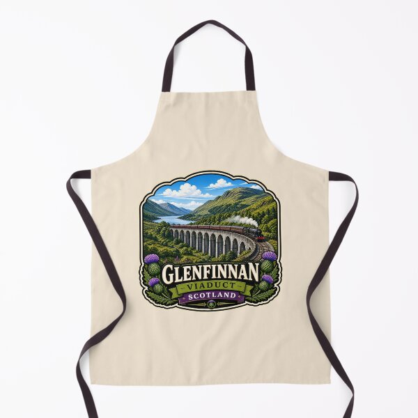 Item preview, Glenfinnan Viaduct, Scotland - Steam Train designed and sold by Myra365Art.