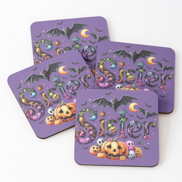 Item preview, Spooky Sister – Magic and Sweetness on Halloween designed and sold by BriSher.