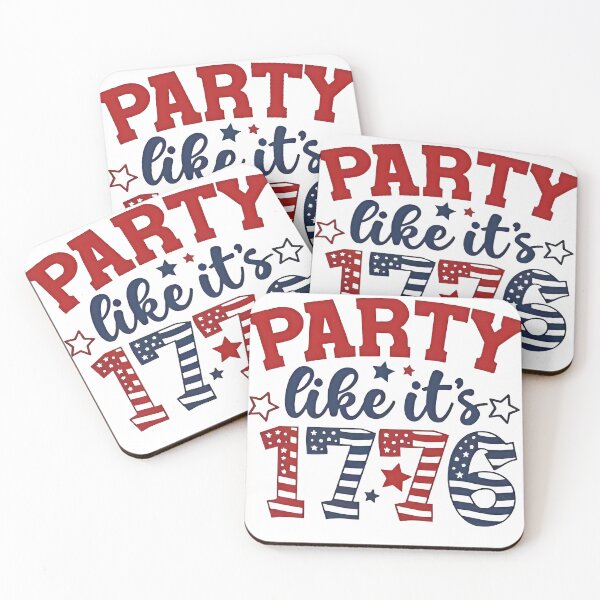 Item preview, Party Like It’s 1776 Shirt, Funny 4th of July Shirt, Patriotic Party Tee, America 250 designed and sold by sawczy-shop.