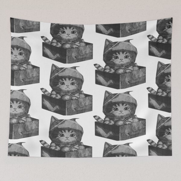 Item preview, Cute Space Cat in Box designed and sold by kinpirks.