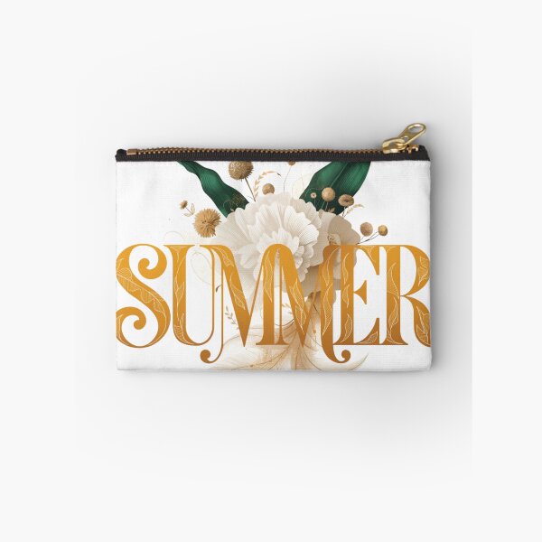 Item preview, Luxury Summer Floral Gold Typography designed and sold by Print culturee.