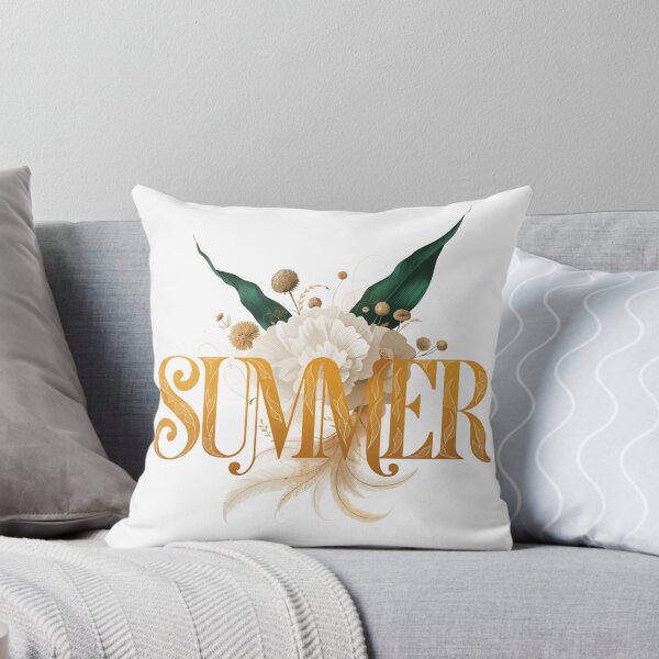Item preview, Luxury Summer Floral Gold Typography designed and sold by Print culturee.
