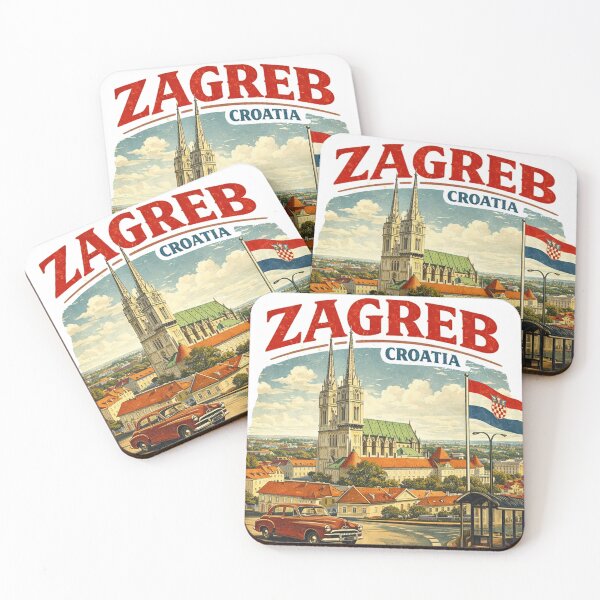 Item preview, Zagreb City Croatia Travel designed and sold by clarkfraser.