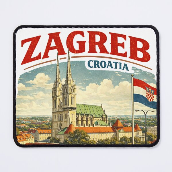 Item preview, Zagreb City Croatia Travel designed and sold by clarkfraser.