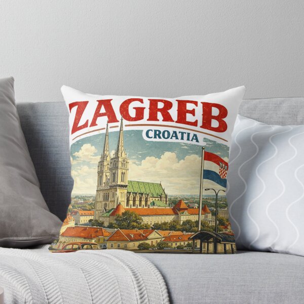 Item preview, Zagreb City Croatia Travel designed and sold by clarkfraser.