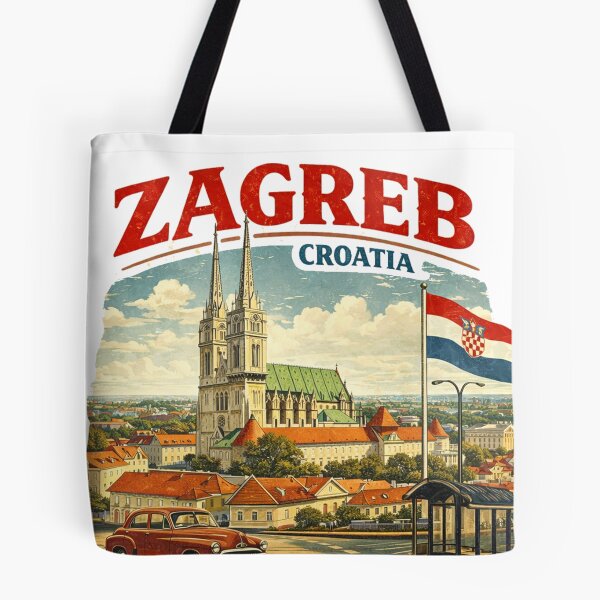 Item preview, Zagreb City Croatia Travel designed and sold by clarkfraser.