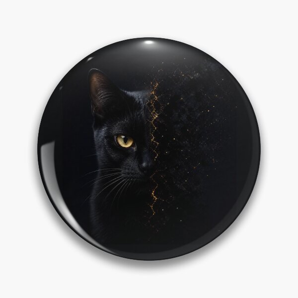 Item preview, Shadow Split Form Bombay Cat Design – NOCTRA Dark Void Emergence Art designed and sold by ArtivaNest.