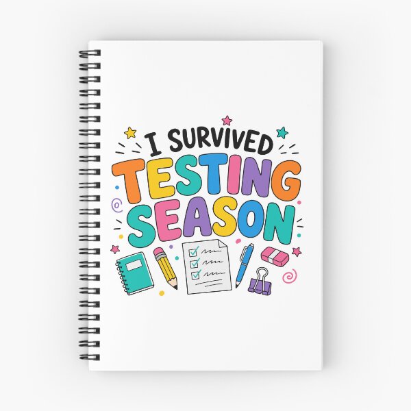 Item preview, I Survived Testing Season School Humor designed and sold by HandicraftArt.