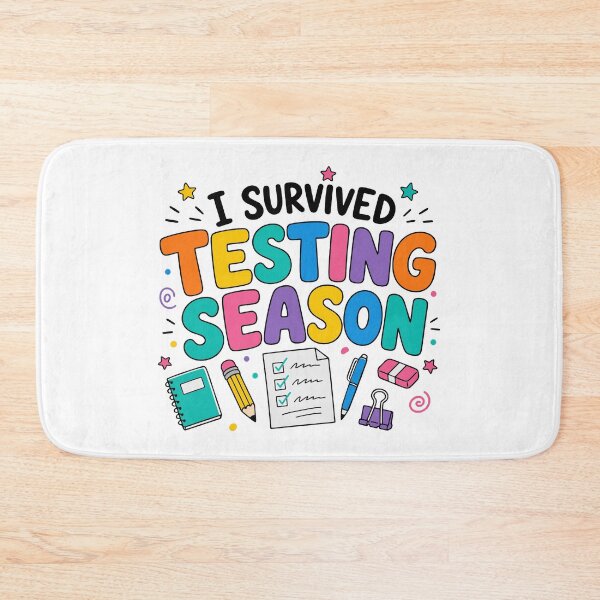 Item preview, I Survived Testing Season School Humor designed and sold by HandicraftArt.