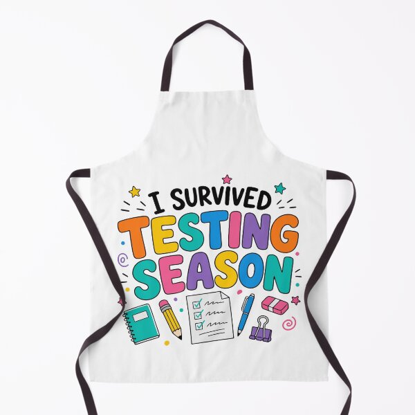 Item preview, I Survived Testing Season School Humor designed and sold by HandicraftArt.