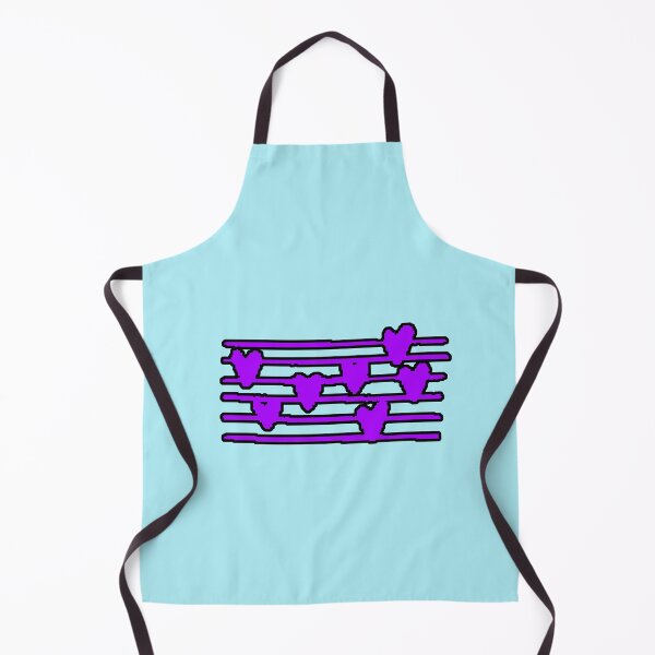 Item preview, Music Love Hearts Purple Pentagram designed and sold by AstronautMerch.