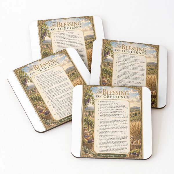 Item preview, Bible Verse | Deuteronomy 28 | Blessing of Obedience designed and sold by Auboy.