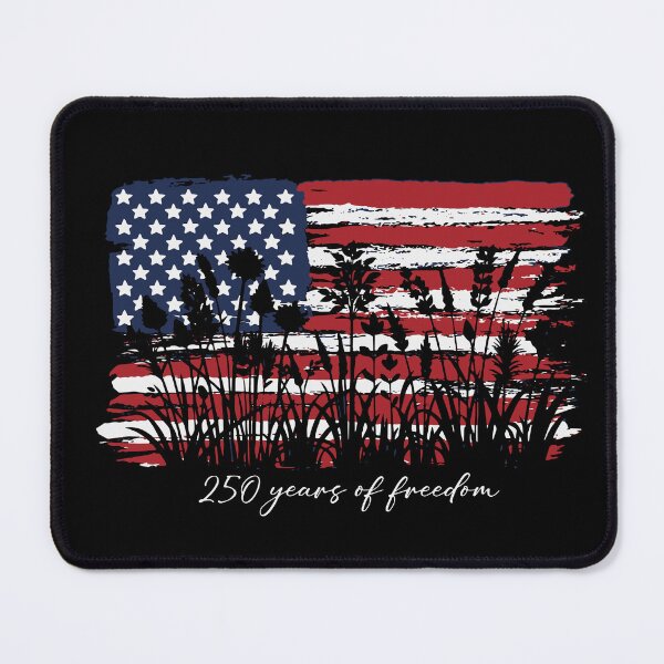 Item preview, Womens Patriotic, 250 Years of Freedom Floral designed and sold by D4nnyBoiArt.