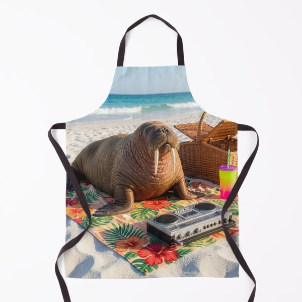 Item preview, Beach Blanket Walrus designed and sold by Tridentulus.
