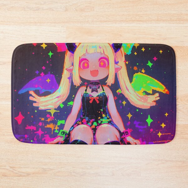 Item preview, Glitchcore Kawaii Demon Girl designed and sold by bubblegoth.