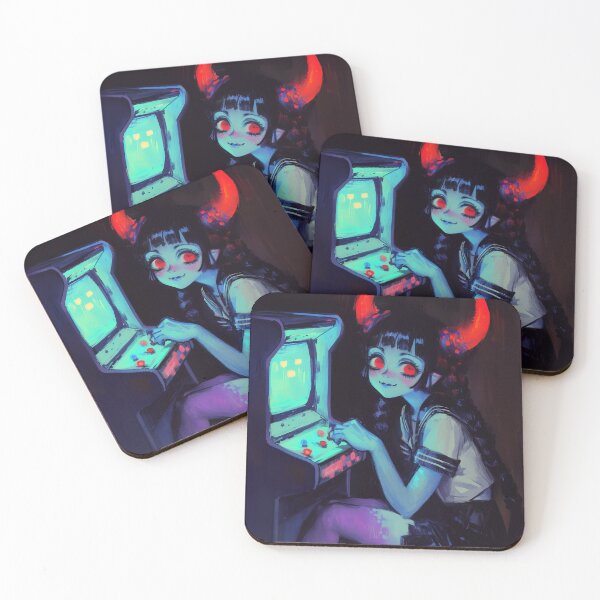 Item preview, Arcade Demon Girl After Dark designed and sold by bubblegoth.