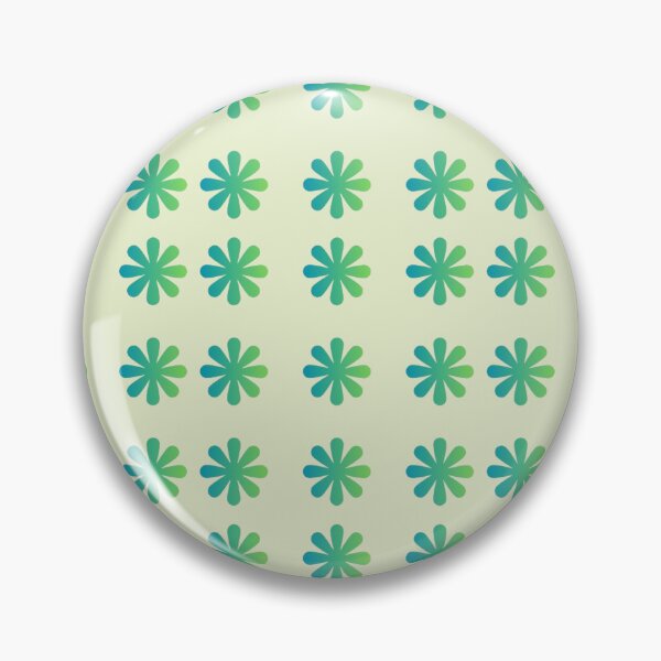 Item preview, Green Flowers, Blue Green Floral Patterns, Floral Artwork designed and sold by Art Shimmers.