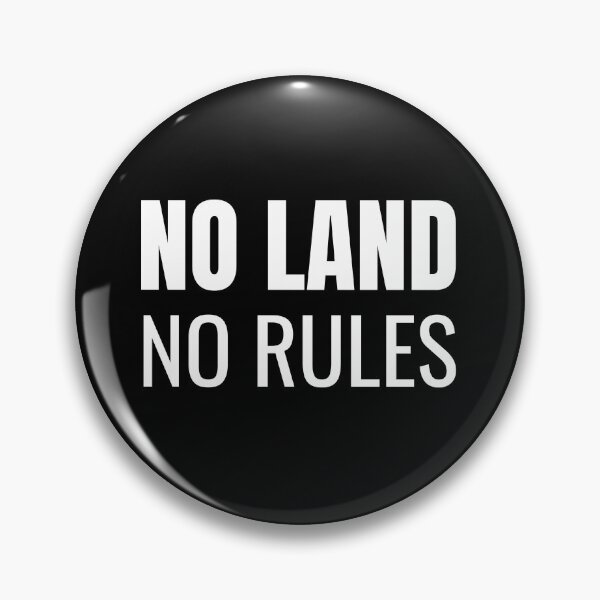 Item preview, No Land No Rules (White) designed and sold by ShipCrewNation.