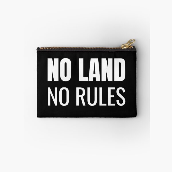 Item preview, No Land No Rules (White) designed and sold by ShipCrewNation.