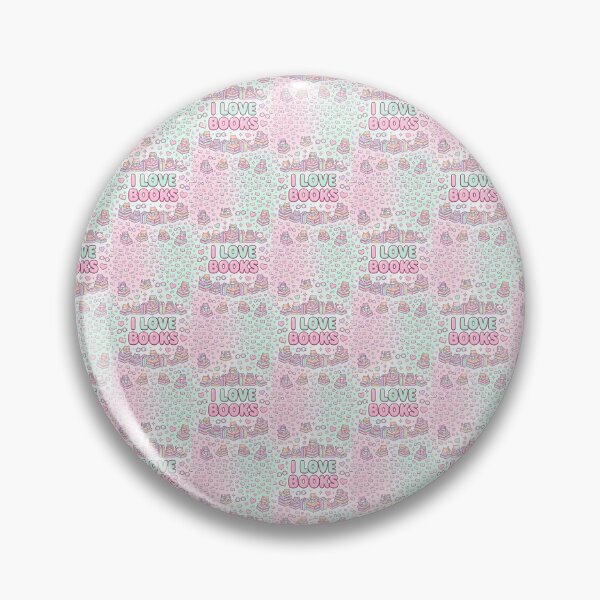 Item preview, I Love Books Kawaii Pattern designed and sold by Itsheartshop.