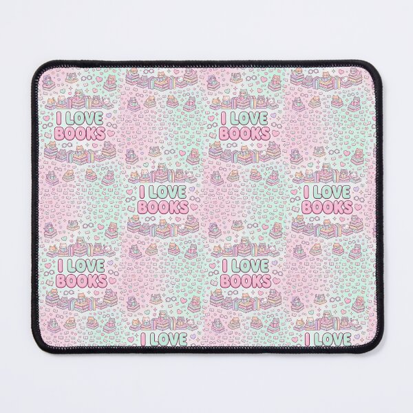 Item preview, I Love Books Kawaii Pattern designed and sold by Itsheartshop.