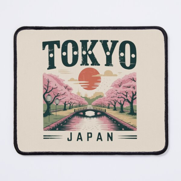 Item preview, Tokyo Japan Cherry Blossom Vintage Travel Design designed and sold by Travel Souvenirs 30.