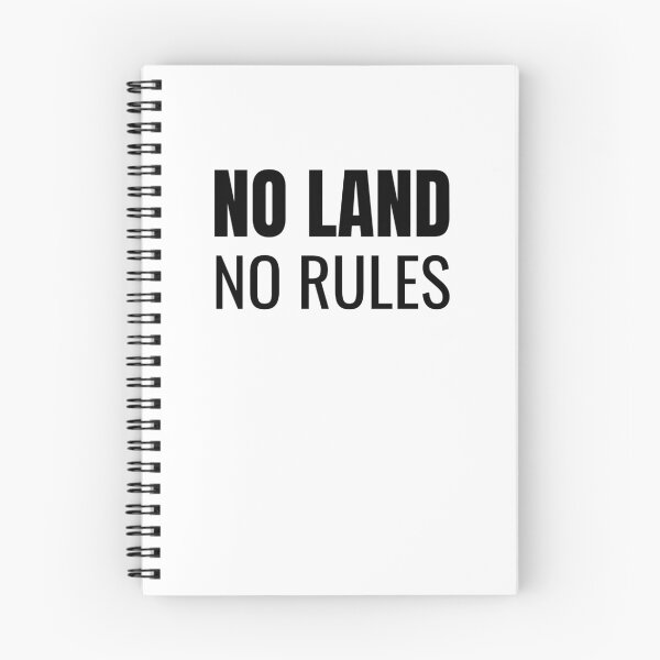 Item preview, No Land No Rules (Black) designed and sold by ShipCrewNation.