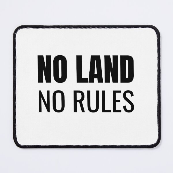 Item preview, No Land No Rules (Black) designed and sold by ShipCrewNation.