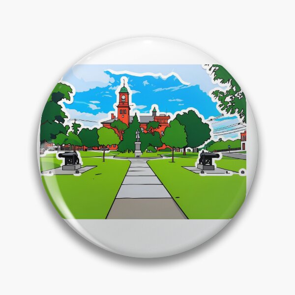 Item preview, Claremont, New Hampshire City Hall and Broad Street Park  designed and sold by Vermont Gifts and Art.