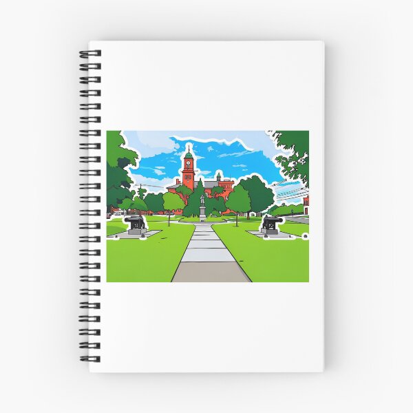 Item preview, Claremont, New Hampshire City Hall and Broad Street Park  designed and sold by Vermont Gifts and Art.