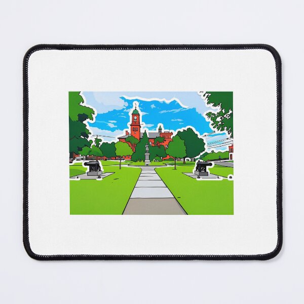 Item preview, Claremont, New Hampshire City Hall and Broad Street Park  designed and sold by Vermont Gifts and Art.