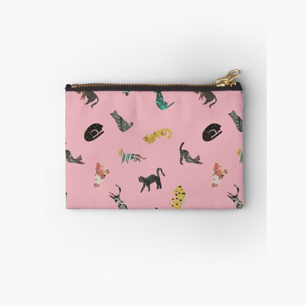 Item preview, Cats yoga collage in pink designed and sold by Guizzo.