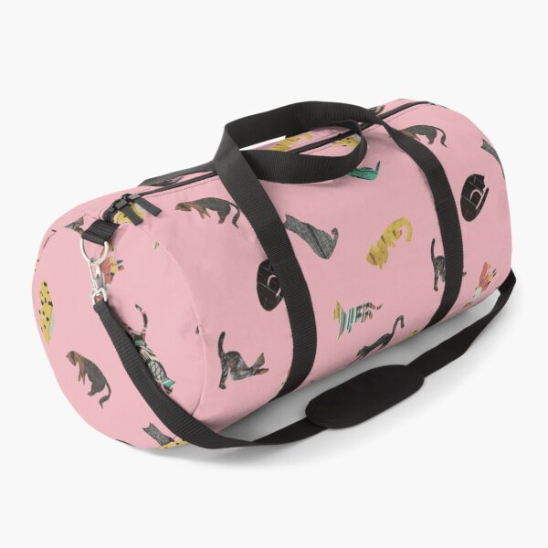Item preview, Cats yoga collage in pink designed and sold by Guizzo.