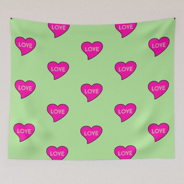 Item preview, Love Heart Magenta Y2K Valentine's Day Cute designed and sold by AstronautMerch.