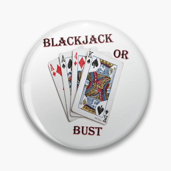 Item preview, Blackjack or Bust: All-In Attitude, No Safety Net designed and sold by Ignorant-Artist.