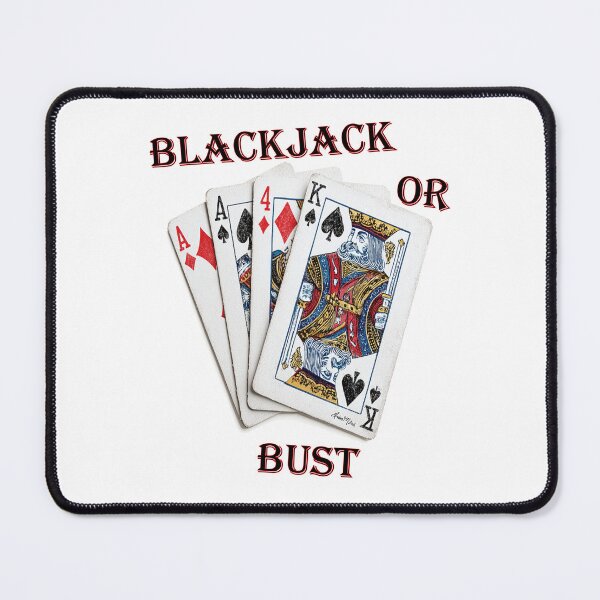Item preview, Blackjack or Bust: All-In Attitude, No Safety Net designed and sold by Ignorant-Artist.