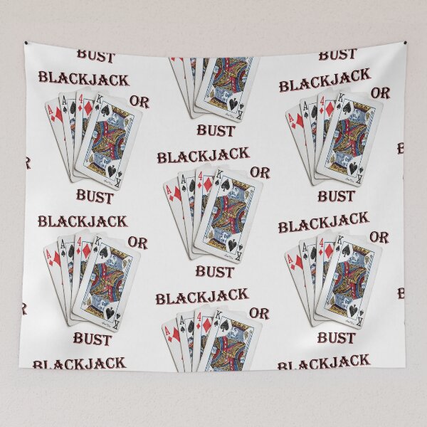 Item preview, Blackjack or Bust: All-In Attitude, No Safety Net designed and sold by Ignorant-Artist.