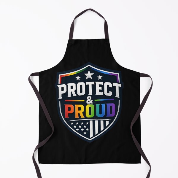 Item preview, Protect & Proud Police Gift – LGBTQ Law Enforcement Pride Month Support Design designed and sold by Im-Ara.