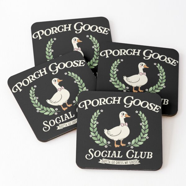 Item preview, Porch Goose, Porch Goose Social Club, Moms, Grandmas, and Women Who Love Cute Garden Club Vibes designed and sold by toongstudio.