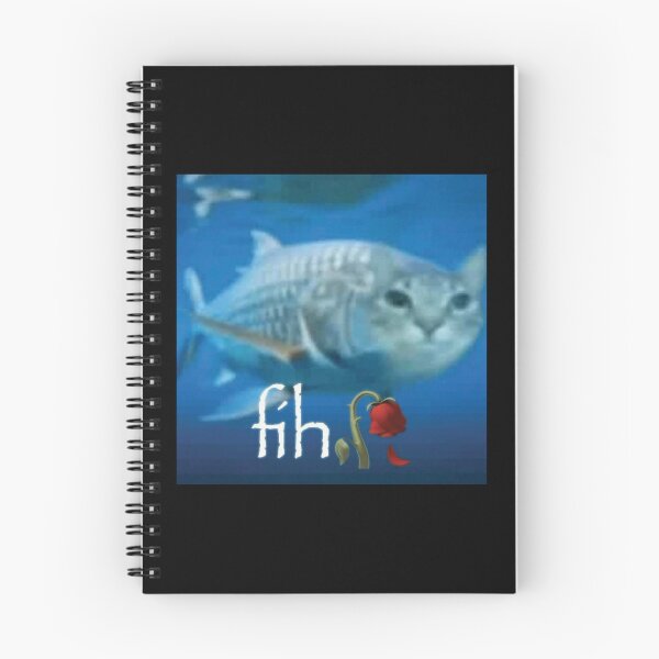 Item preview, Fih Meme Funny Cat Fish - Ai Fish Cat Meme Trend Fih designed and sold by Vonravenn.